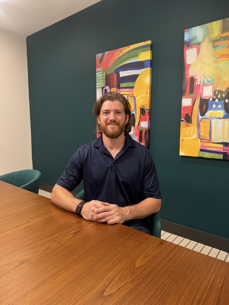 Jared DeValk in a Nashville office